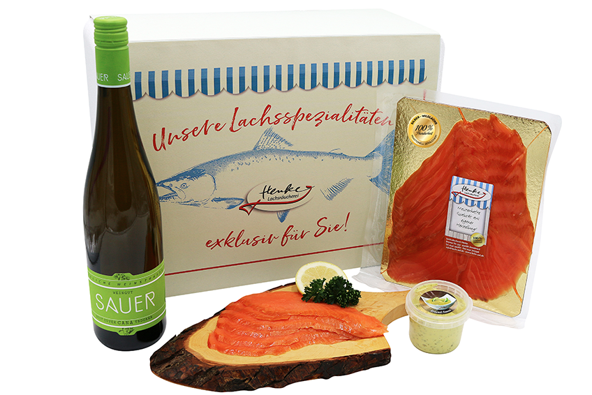 Gourmet-Präsent Silber-Wildlachs