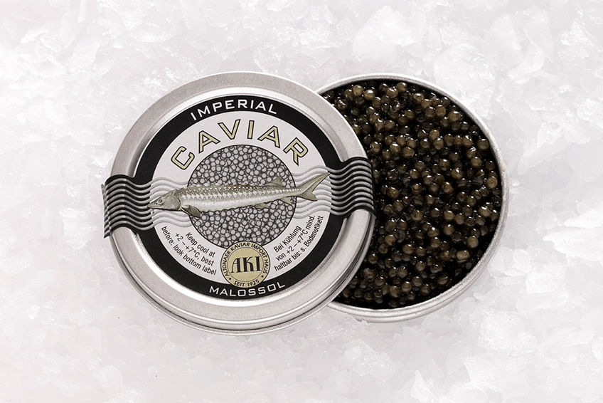 Ossetra Caviar Imperial , frisch